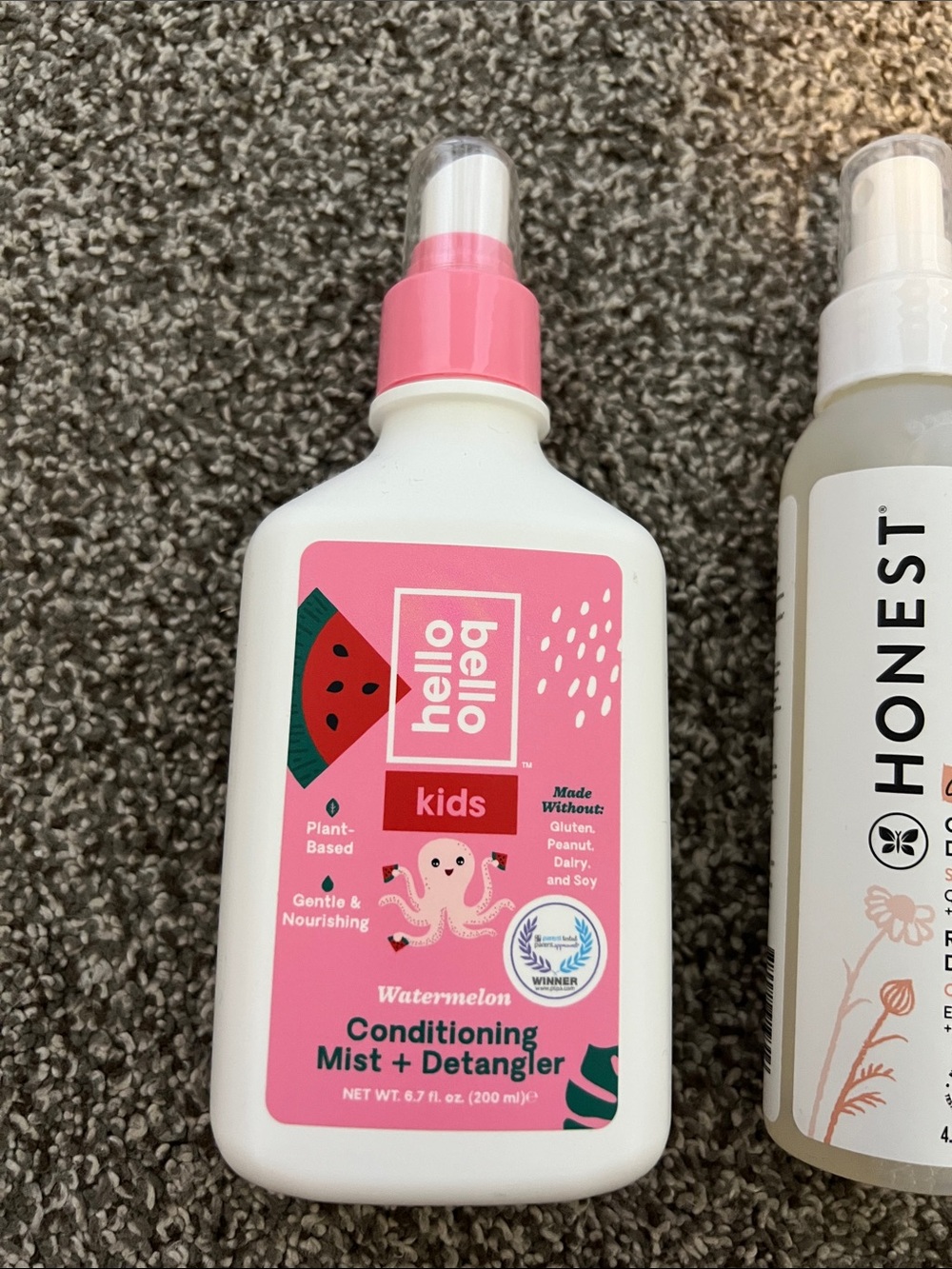 BNWT Hello Bello Kids Watermelon & Honest Conditioning Detangler Set! - Picture 2 of 5